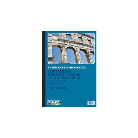 BLOCCO FORM.RIFIUTI 25FF 4C 21.5X29.7CM