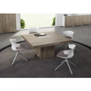 TAVOLO RIUNIONE CUBO OLMO 140X140