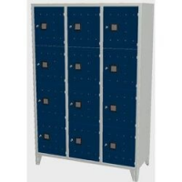 ARM CASELLAR 12POSTI BU SCURO42X50X180H