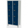 ARM CASELLAR 8POSTI BU SCURO 42X50X180H