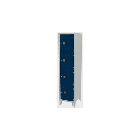 ARM CASELLAR 4POSTI BU SCURO 42X50X180H