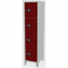 ARMADIO CASELLARIO 4POSTI RO 42X50X180H