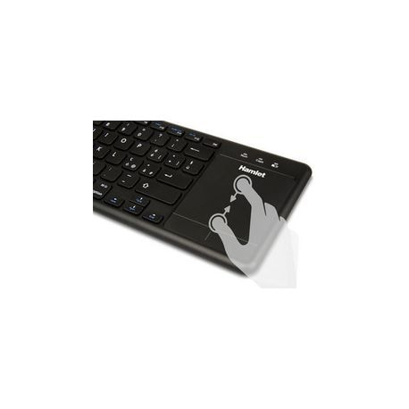 HAMLET MINI TASTIERA WIRELESS+TOUCHPAD