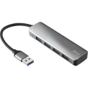 HUB USB 3.2 TRUST HALYX 4PORTE ALLUMINIO