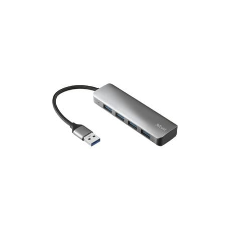 HUB USB 3.2 TRUST HALYX 4PORTE ALLUMINIO