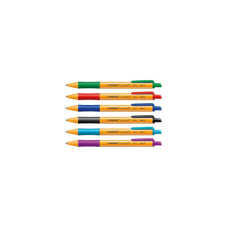 CF6 PENNE SF COL.ASS. STABILO POINTBALL