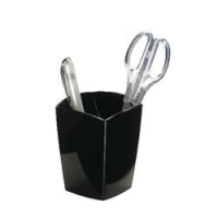 PORTAPENNE 2 SCOMPARTI RICICLATO NERO