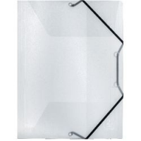 CARTELLINA A TRE LEMBI TRASPARENTE 2ND LIFE