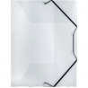 CARTELLINA A TRE LEMBI TRASPARENTE 2ND LIFE