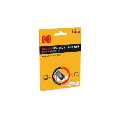 MICROUSB K230 DUAL KODAK USB 2.0 16GB