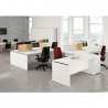 Scrivania Miami  PANNELLO grigio120cm