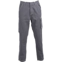 PANTALONE VIGO 100 COTONE GRIGIO TG 3XDL