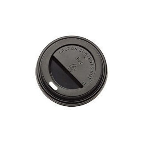 CF1000 TAPPO PS NERO PER BICCHIERE 240ML