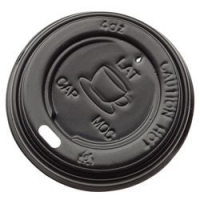CF1000 TAPPO PS NERO PER BICCHIERE 115ML