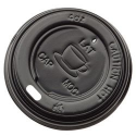 CF1000 TAPPO PS NERO PER BICCHIERE 115ML