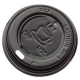 CF1000 TAPPO PS NERO PER BICCHIERE 115ML