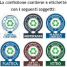 CF6 ETICHETTE RACCOLTA DIFFER. 141X110MM