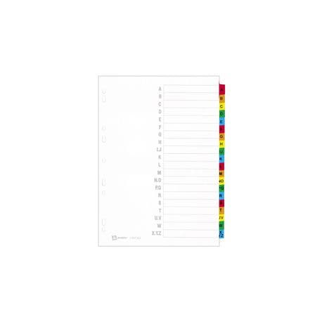 DIVISORI CART FSC MYLAR A-Z AVERY