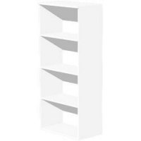 Mobile alto a giorno bianco 80X35X180H