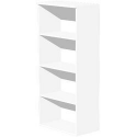 Mobile alto a giorno bianco 80X35X180H