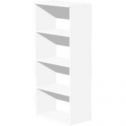 Mobile alto a giorno bianco 80X35X180H