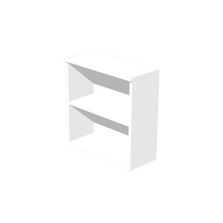 Mobile basso a giorno bianco 80X35X72