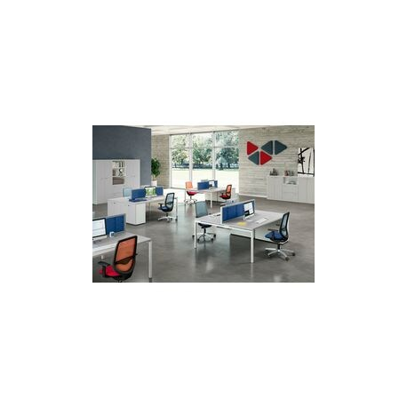 DIVISORIO FONOASSORBENTE 160X33 AZZURRO