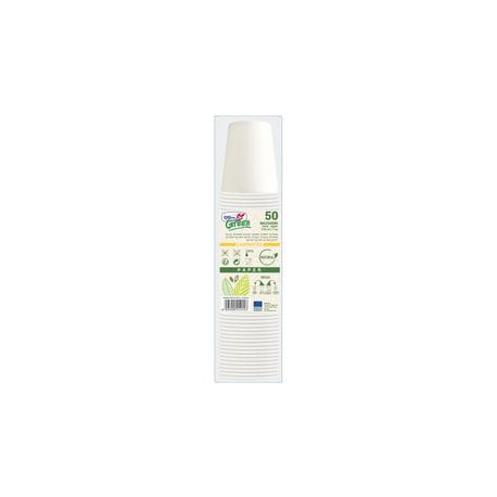 CF50 BICCHIERI CARTA 210ML 7 OZ DOPLA