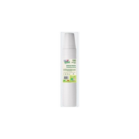 CF100 BICCHIERI 200ML MATER-BI  DOPLA