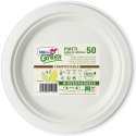 CF50 PIATTI PIANI POLPA CELLULOSA DOPLA