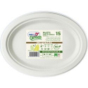 CF15 PIATTI OVALI POLPA CELLULOSA DOPLA