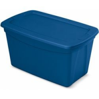 SCATOLA MULTIUSO TOTE BOX 114L BLU