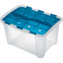 SCATOLA MULTIUSO HOME BOX 25 AZZURRO