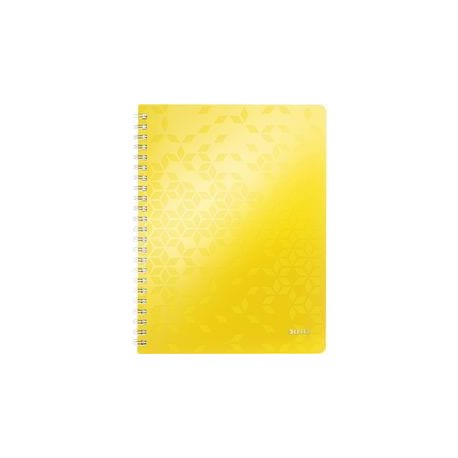 BLOCCO GIALLO LEITZ WOW A QUADRETTI A4
