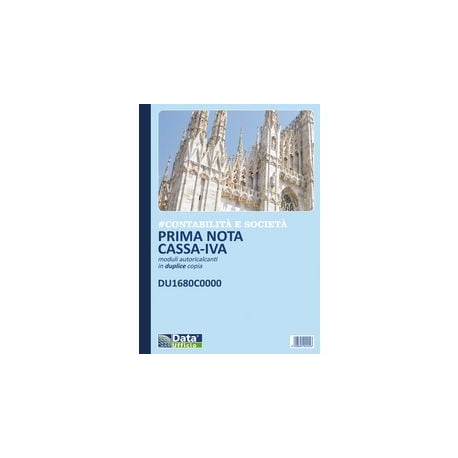 BLOC PRIMA NOTA CASSA 2COPIE 21.5X29.7CM