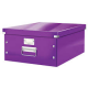 SCATOLA CLICK N STORE M A4 GIALLO METAL