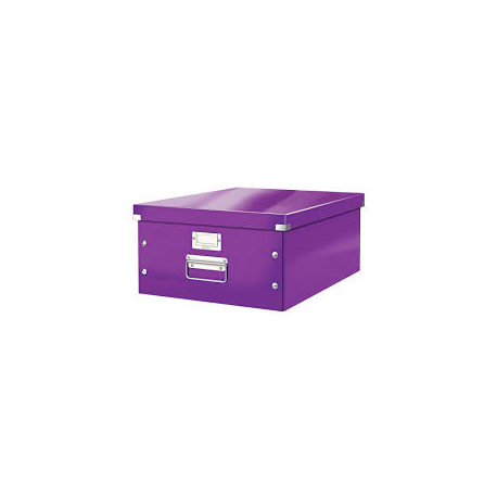 SCATOLA CLICK N STORE M A4 GIALLO METAL