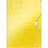 CART 3 LEMBI WOW PP GIALLO METALLIZZATO