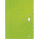 CART 3 LEMBI WOW PP VERDE METALLIZZATO