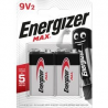 CF 2 BATTERY 9V ENERGIZER MAX ALKALINE