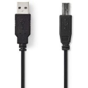 CAVO USB 2.0 NEDIS A B 2 METRI
