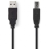 CAVO USB 2.0 NEDIS A B 2 METRI