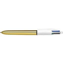 PENNA 4 COLORI GOLD SHINE BIC