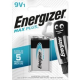 PILA ALCALINA ENERGIZER MAX PLUS 9V