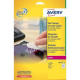 ETICHETTE POLIESTERE BIANCHE ANTIMANOMISSIONE LASER AVERY 45.7X21.2MM 960PZ