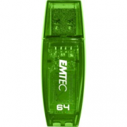 USB FLASH 2.0 C410 EMTEC BULK 64GB GREEN