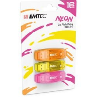 CF3 CHIAVETTE USB EMTEC2.0 C410 NEON16GB