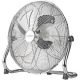VENTILATORE PAVIMENTO CROMO 40CM NEDIS