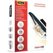CF100 POUCHES FELLOWES  75X105MM 125MC