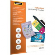 CF25 POUCHES FELLOWES OPACHE A3 80MC